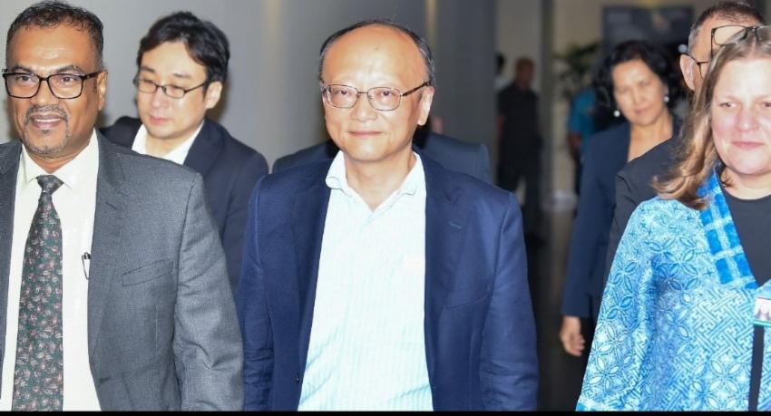 ஆசிய அபிவிருத்தி வங்கியின் தலைவர் நாட்டிற்கு வருகை